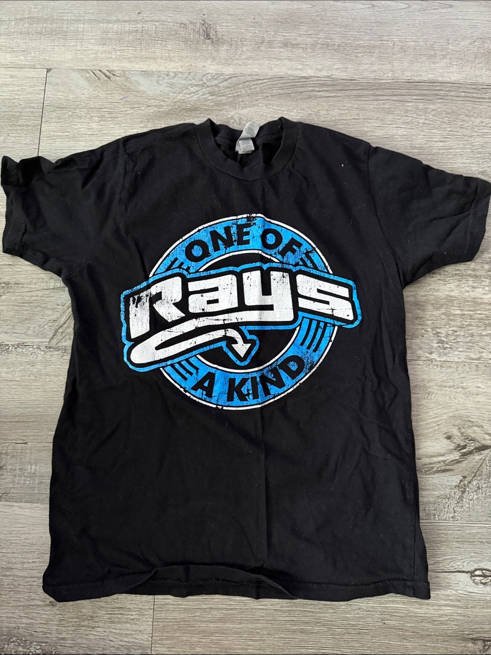 Ray's One Of A Kind Black Graphic Kids Tee